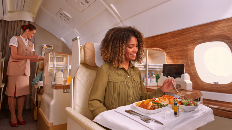 Emirates travelers can now preorder meal
