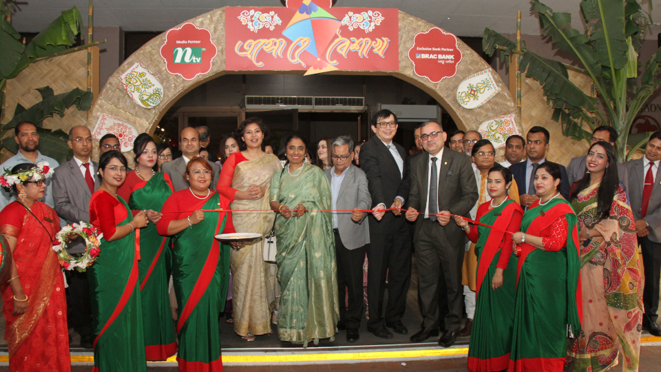 3-day Baishakhi Mela at Pan Pacific Sonargaon Dhaka Hotel got underway