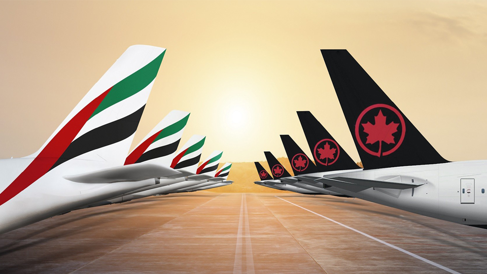 Emirates and Air Canada announce codeshare partnership