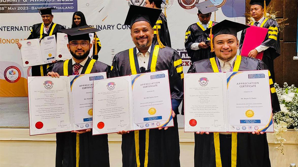 Dr Md Taslim Amin wins APAC Excellence Award 2023 for his PhD research paper