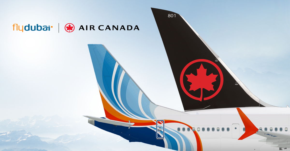flydubai to codeshare with Air Canada