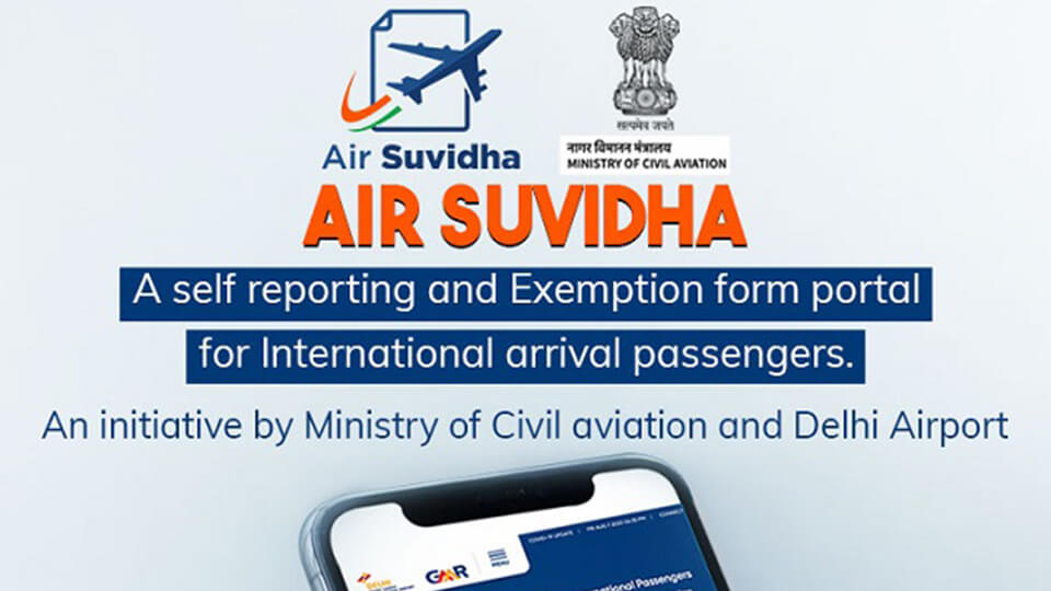 Air Suvidha, TN e-Registration mandatory for all passengers travelling to India