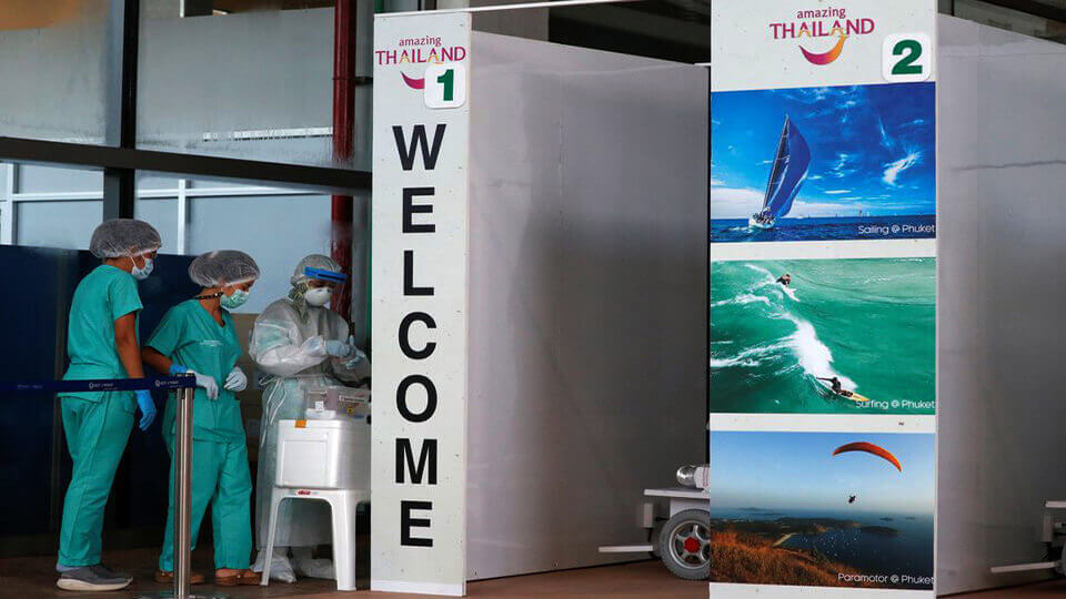 Be prepared to take 3 COVID-19 tests if you like to visit Thailand