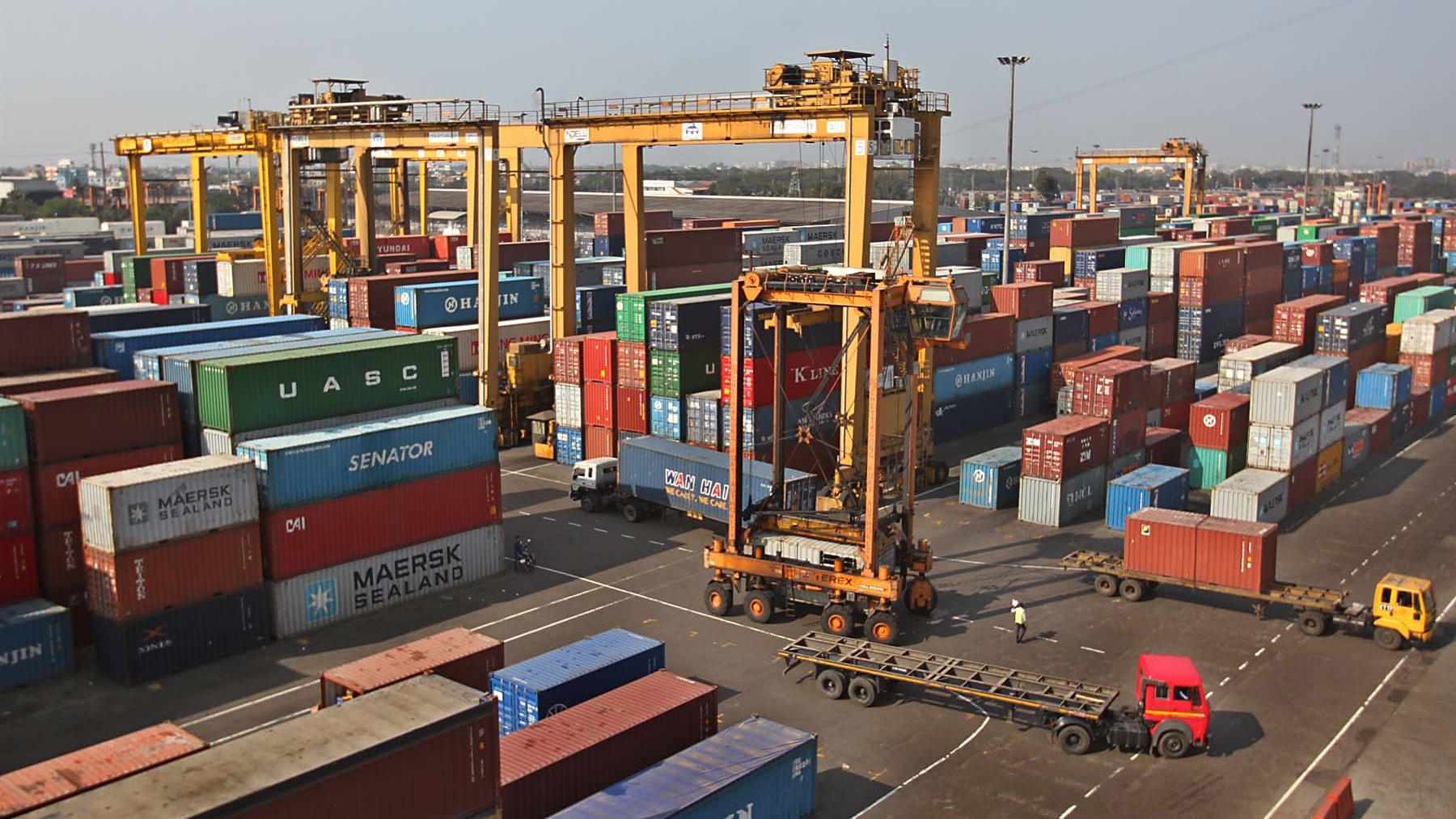 European freight ship berthed at Ctg port after 4 decades