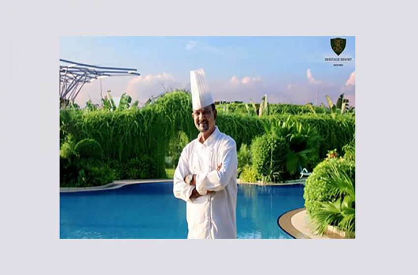 Dominic Gomes joins Heritage Resort as Executive Chef