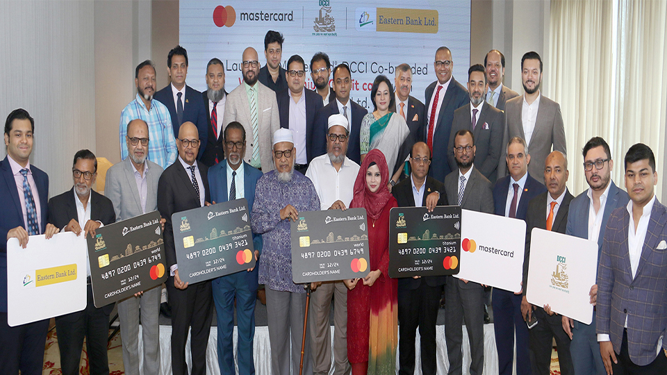 EBL-DCCI co-branded credit cards launched