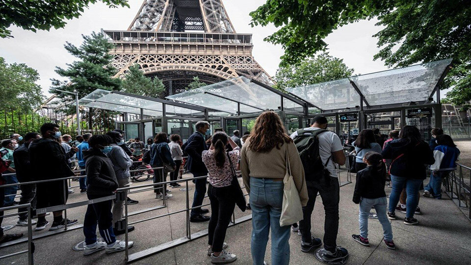 Eiffel Tower reopens with new requirement of Covid passes