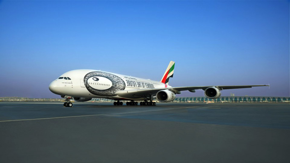 Dubai’s newest iconic landmark “Museum of the Future” will be emblazoned on 10 Emirates A380s