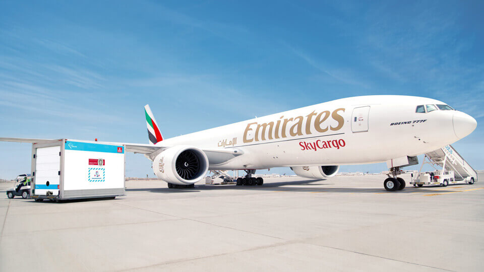 Emirates SkyCargo has transported 150 million doses of COVID-19 vaccine