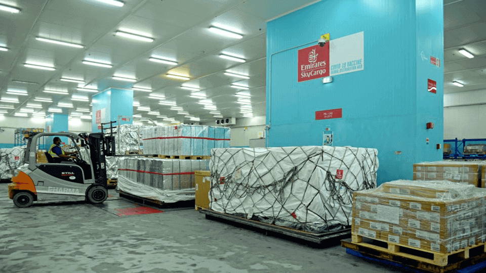 Emirates enhances vaccine transport capabilities to meet the growing demand