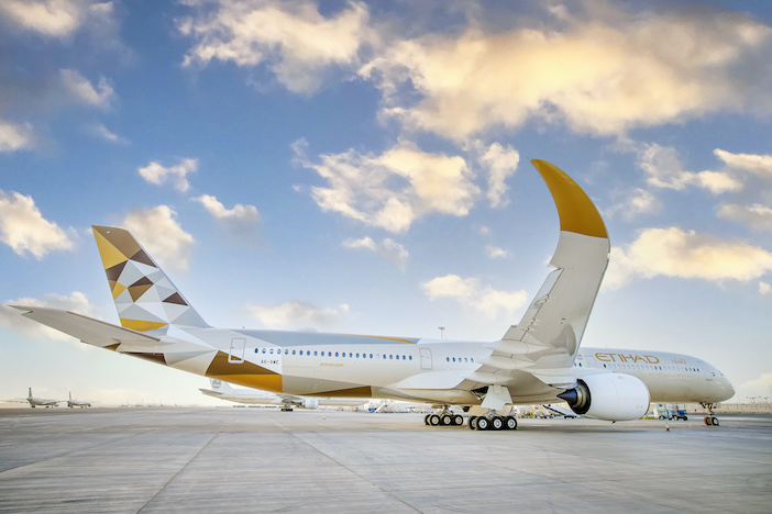Etihad Airways launches Airbus A350