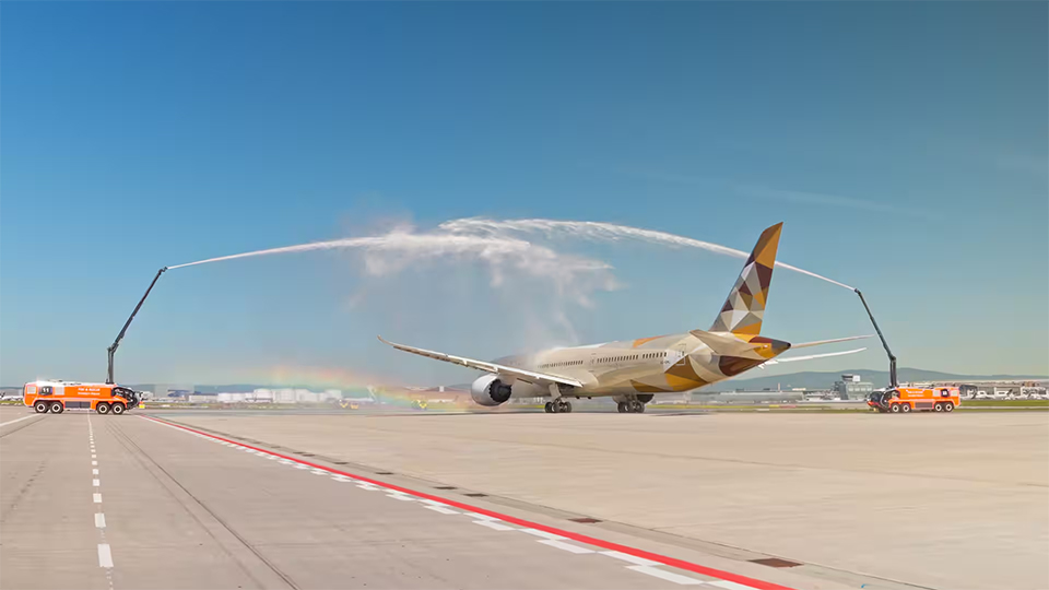 Etihad launches first departure from Frankfurt’s Terminal Three
