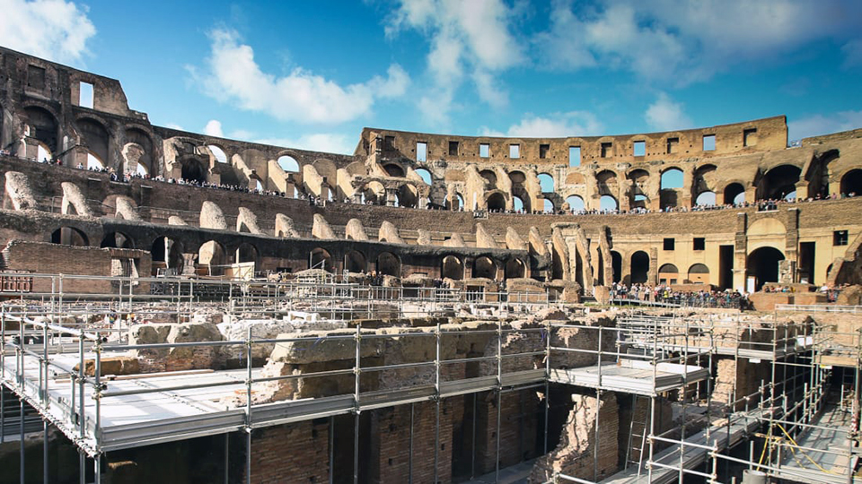 First in history: Rome's Colosseum opens its underground to public