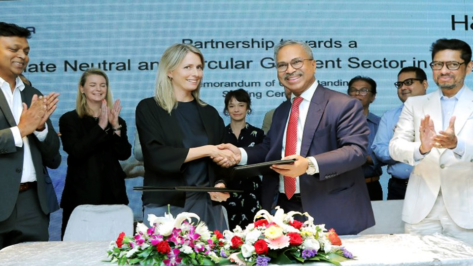 H&M Group, BGMEA to jointly build climate-neutral, circular garment sector