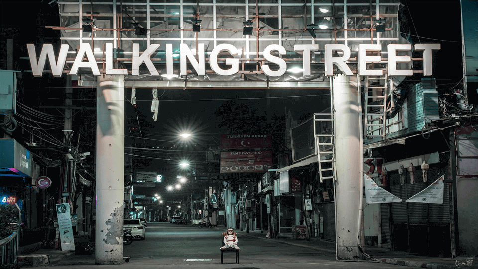 Pattaya turns  to be a  ghost town