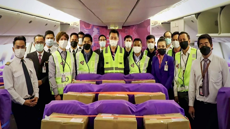 THAI offering cargo-in-cabin service
