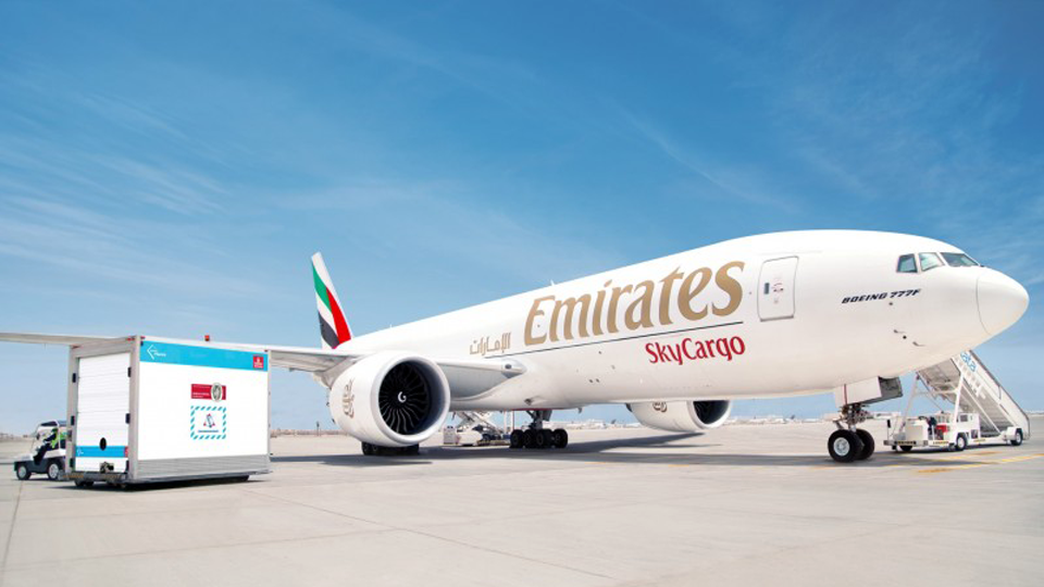 Emirates helped global supply chain moving during 2021