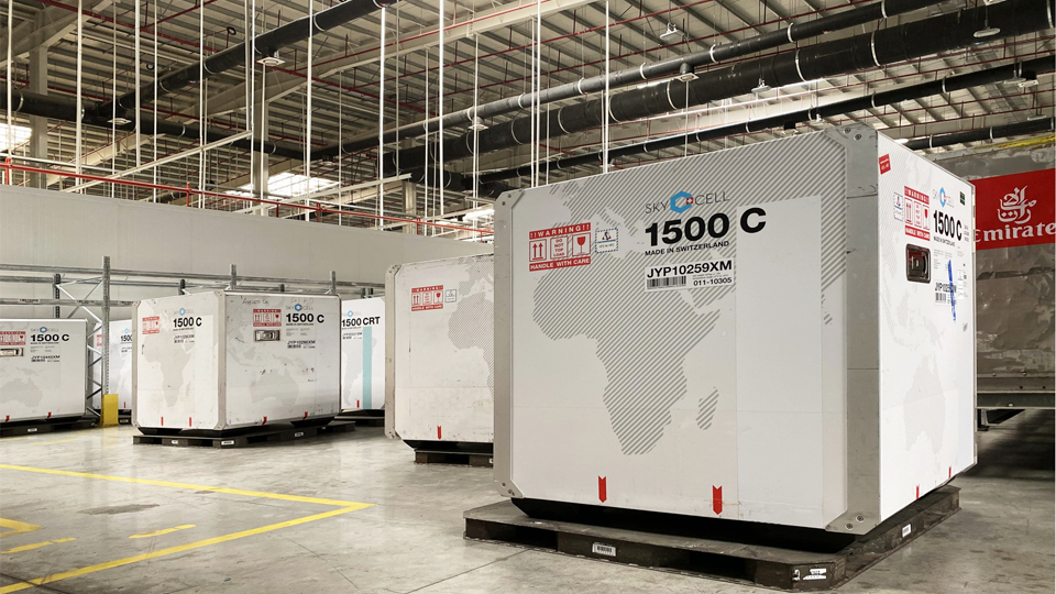 Emirates awarded for pharma cool chain capabilities