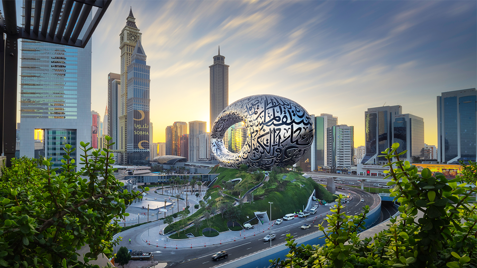 Emirates passengers allowed free access to the Museum of the Future in Dubai