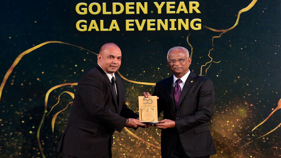 Emirates receives Maldives President’s Tourism Award