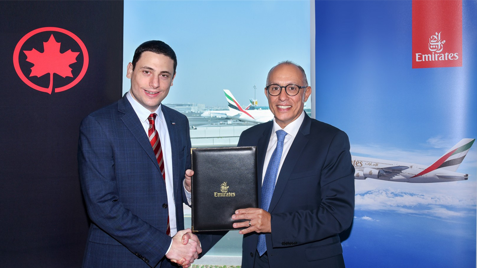 Joint loyalty program of Emirates and Air Canada launched