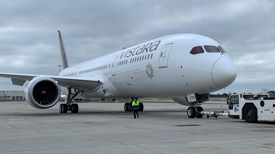 Vistara aircraft returns to Delhi following snag