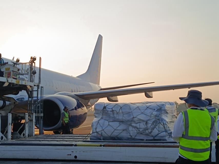 ACS sends aid flights to quake-hit Myanmar