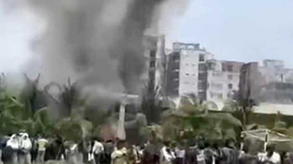 Air Force training aircraft crashes in Dhaka’s Diabari