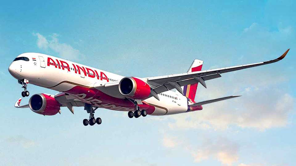Air India celebrates the int'l launch of Airbus A350