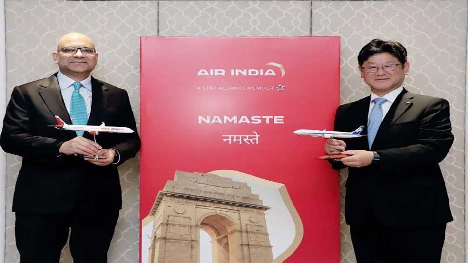 Air India inks codeshare deal with Japan's ANA