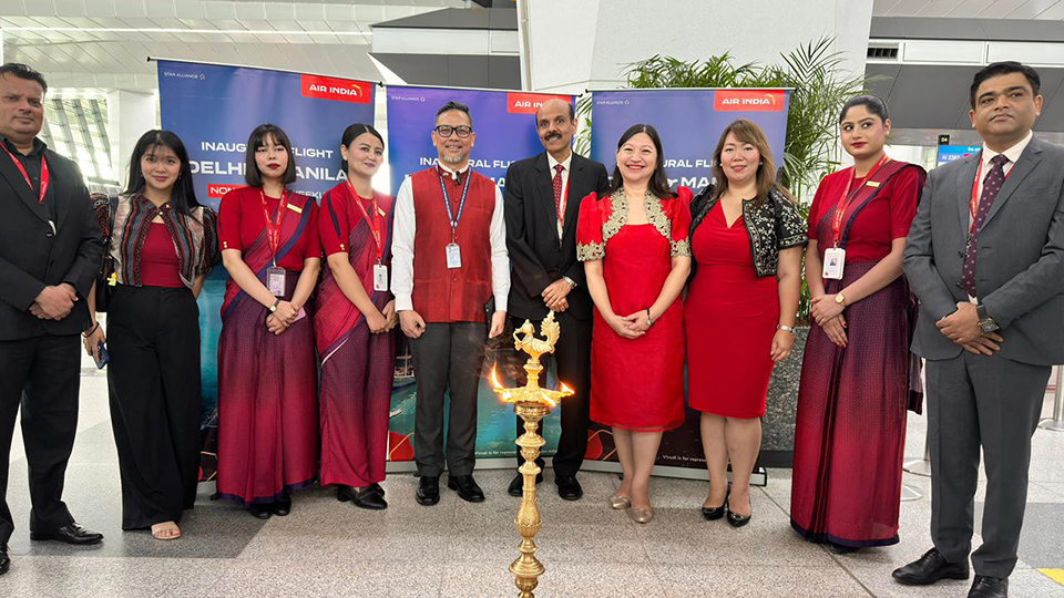 Air India introduces Delhi–Manila service, expanding reach in Southeast Asia