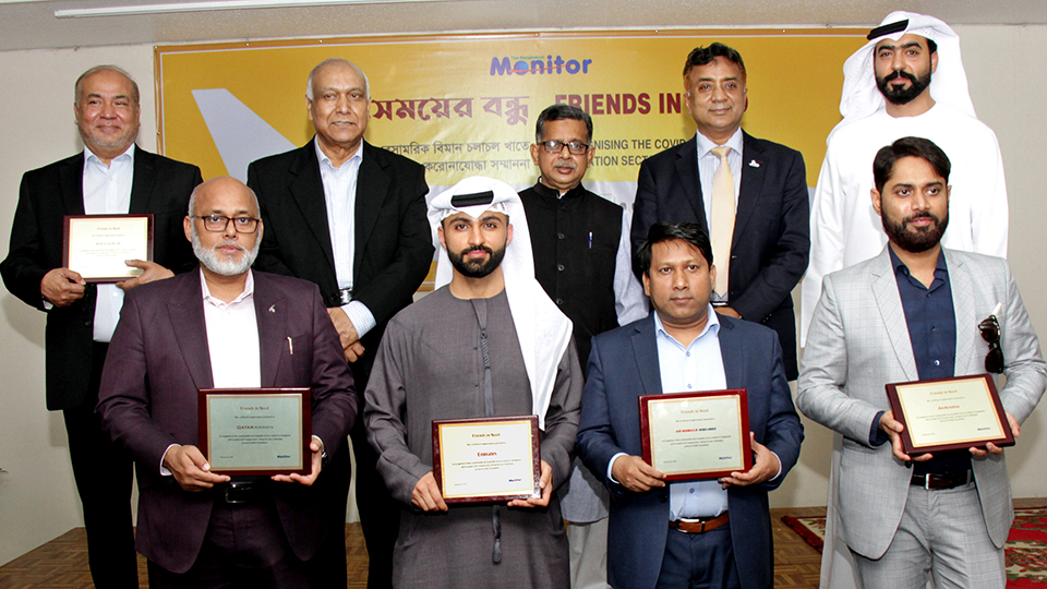 Airlines acknowledged for firm commitment to Bangladesh during pandemic