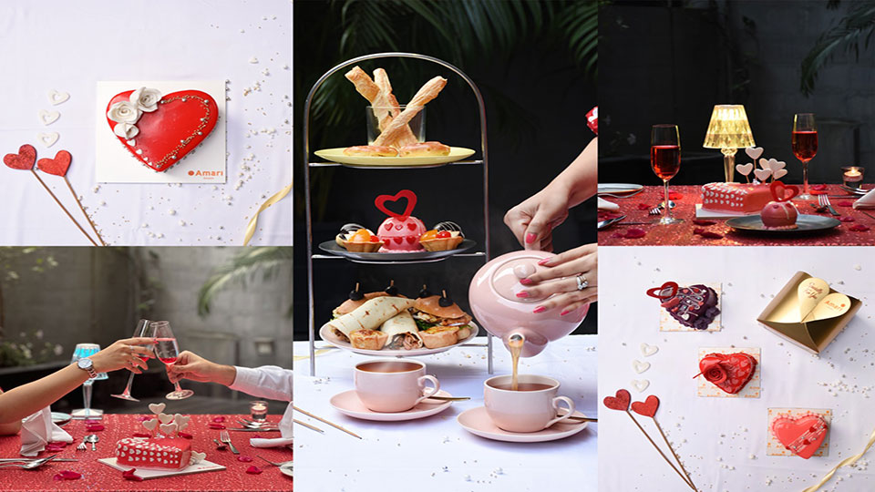 Amari Dhaka unveils romantic extravaganza for Valentine's Day