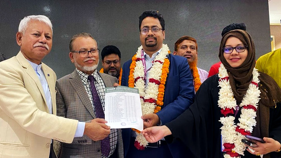 Aref-Afsia's panel bags victory in ATAB election