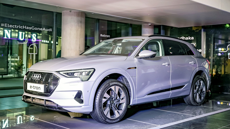 Audi launches first battery electric SUV in BD