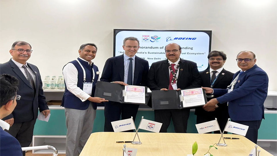 Boeing, HPCL ink pact for sustainable jet fuel
