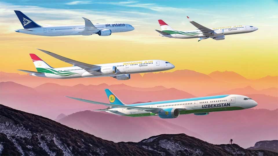 Boeing lands major 787 orders in central asia