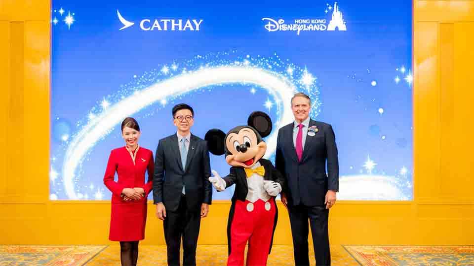 Cathay, Hong Kong Disneyland Resort collaborate to enhance inbound tourism