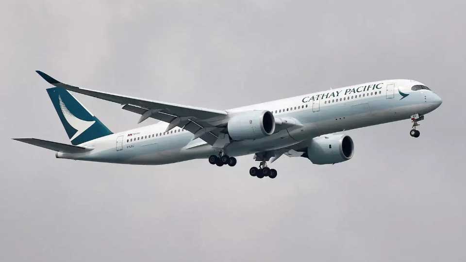 Cathay Pacific’s maiden flight between Hong Kong, Rome takes off