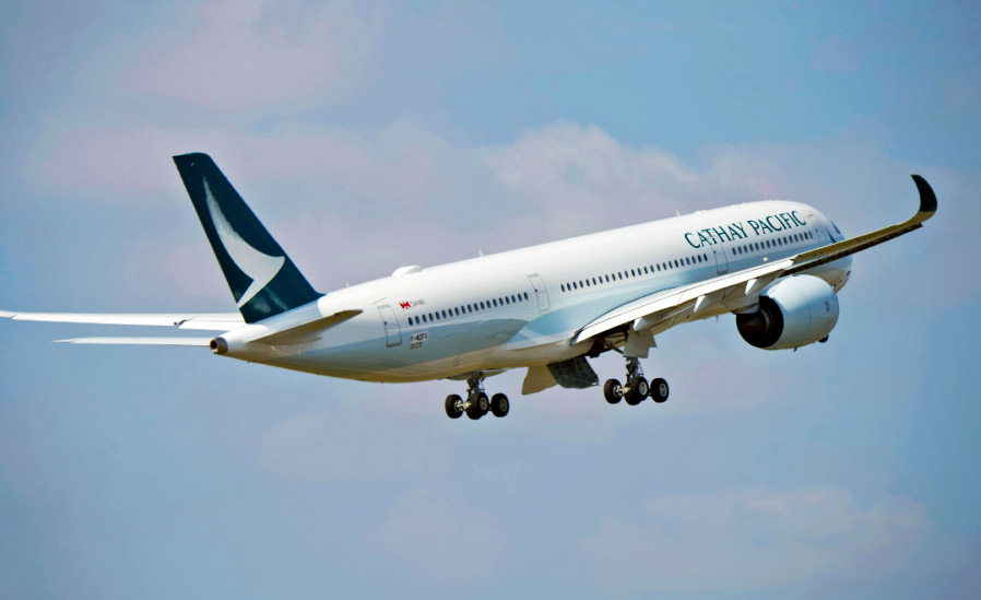 Cathay’s 2021 passenger numbers only 2pc of 2019