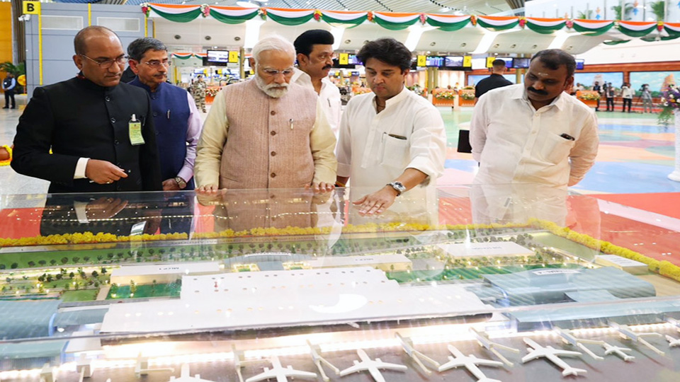 Chennai Airport to be major aviation hub with new terminal inaugurated by PM