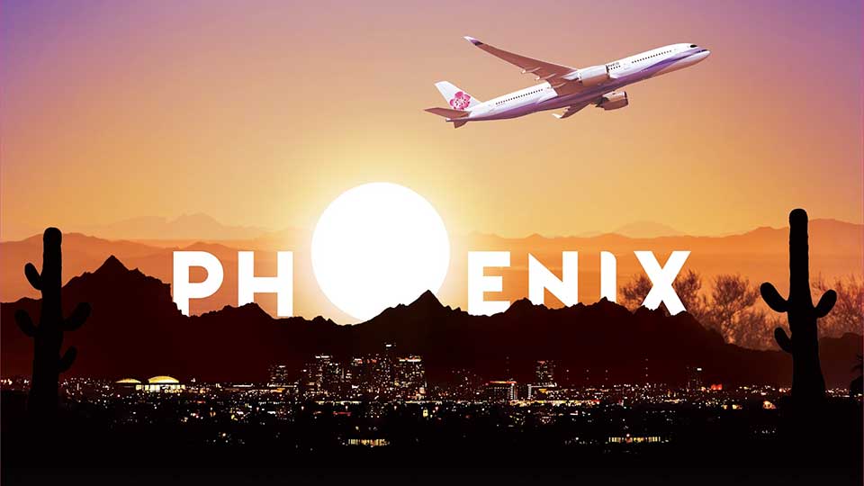 China airlines begins service to Phoenix