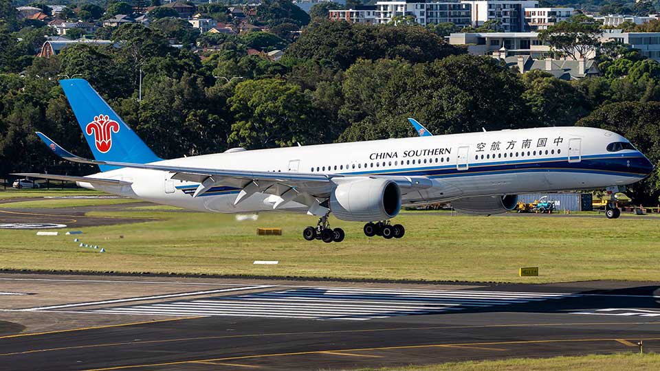 China southern operates inaugural flight to Riyadh