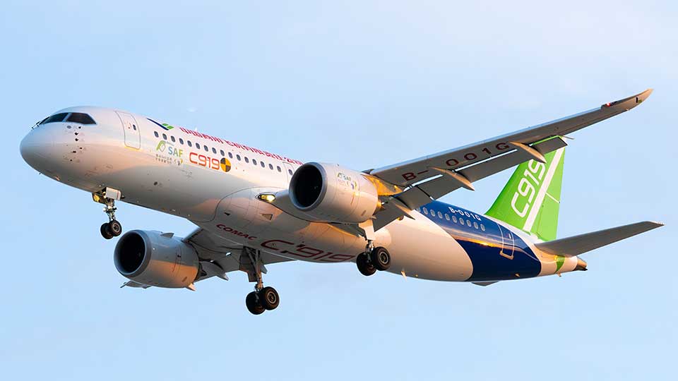 China's comac to challenge Boeing and Airbus