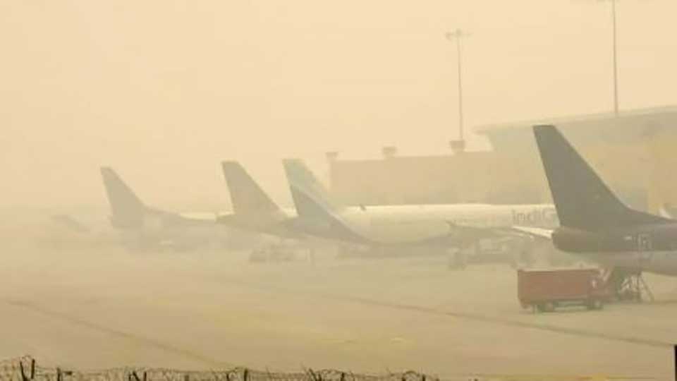 Delhi's poor air quality hits flights