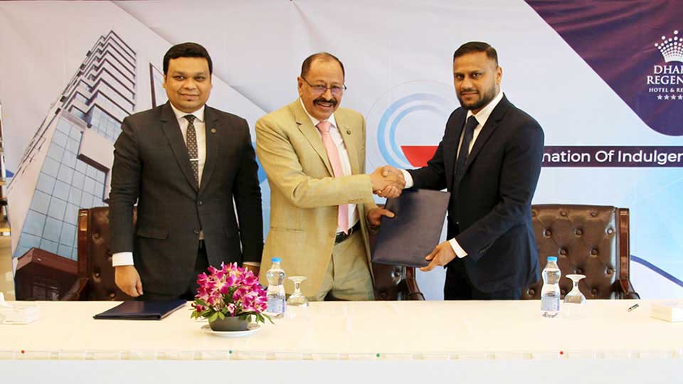 Dhaka Regency, TAPTAP SEND ink partnership deal