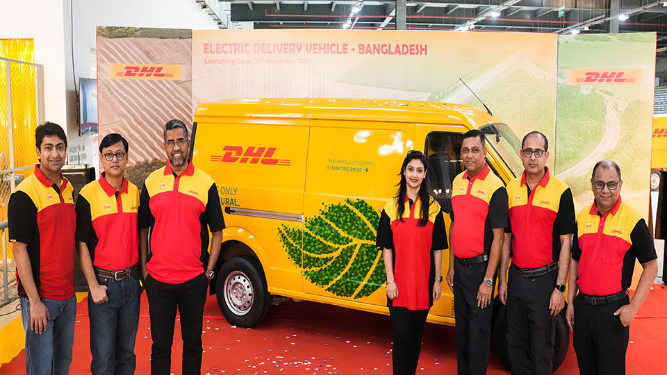 DHL Express adds first electric delivery vehicle to its Bangladesh fleet