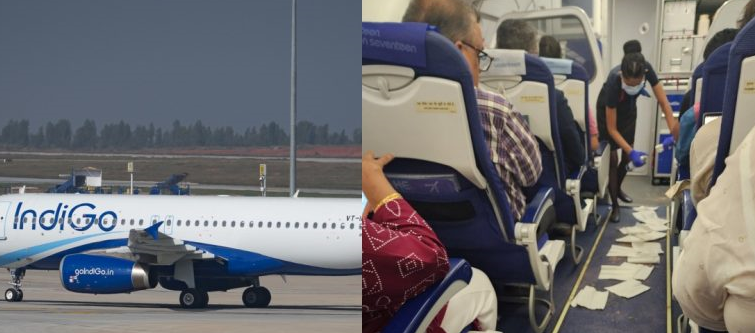 Drunk IndiGo passenger vomits, defecates around toilet
