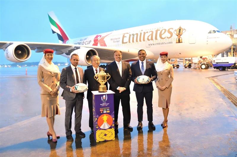 Emirates announces partnership of Rugby World Cup 