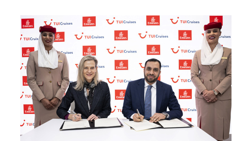 Emirates and TUI Cruises renew partnership